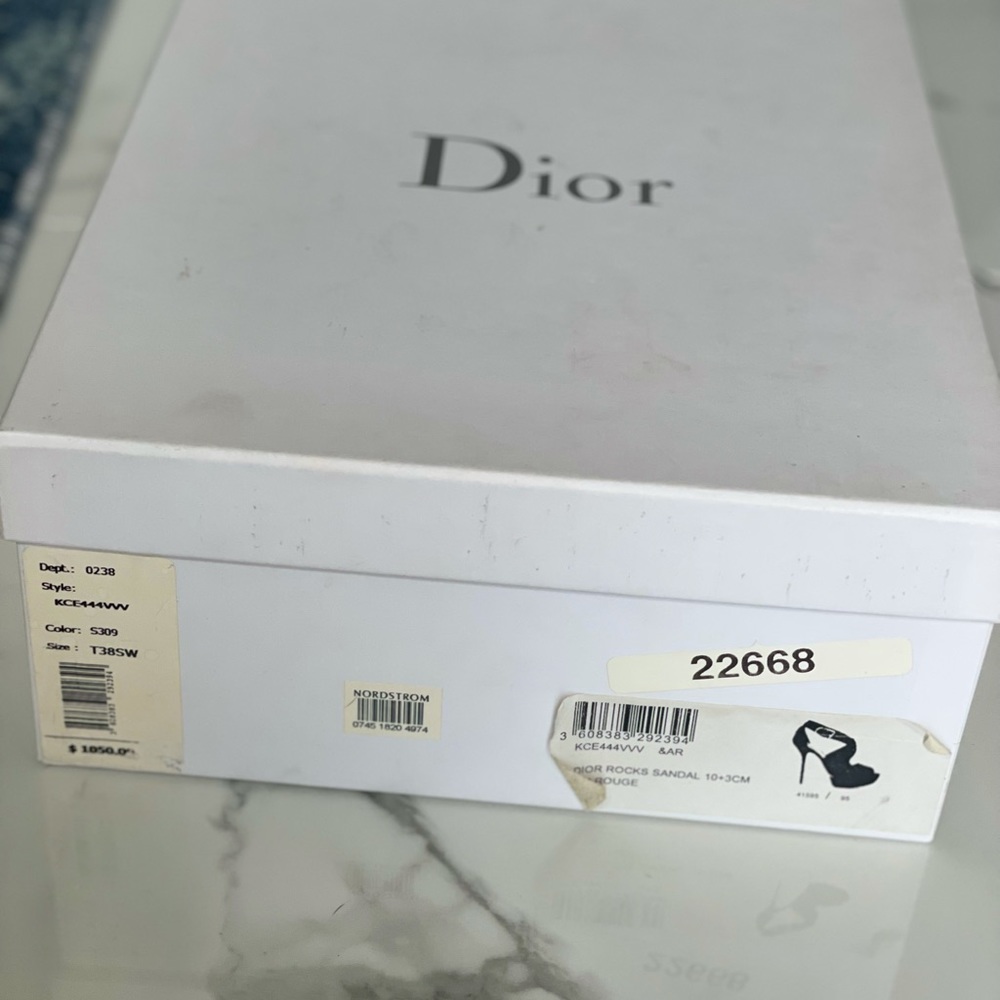 Dior Rocks Sandal Red - Picture 3 of 4